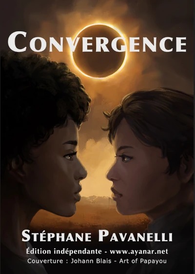 Couverture du roman "Convergence" publié en autoédition