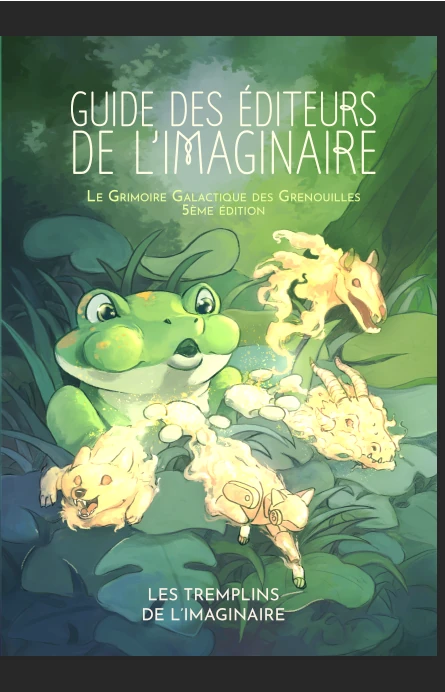 Couverture du guide des éditeurs de l'imaginaire, 5e édition