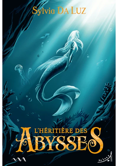 Couverture du roman "L'héritière des abysses" chez Au Loup.