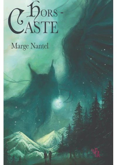 Couverture du roman intitulé "Hors-Caste" publié aux éditions Noir d'Asinthe