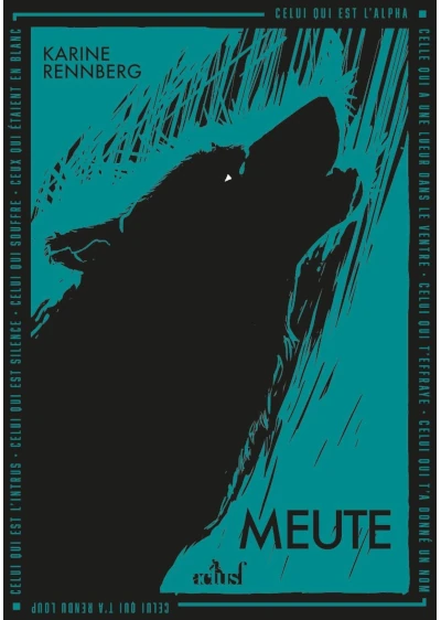 Couverture du roman intitulé "Meute" édité che ActuSF